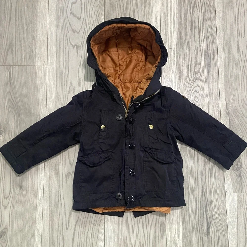 Zara Boys 2 in 1 Jacket Size 4